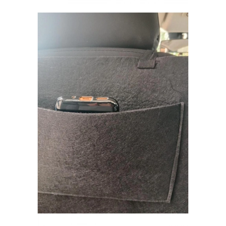 Araba Araç Oto 2 Adet Koltuk Arkası Koruyucu Kılıf Örtü Koltuk Arkası Koruma Siyah