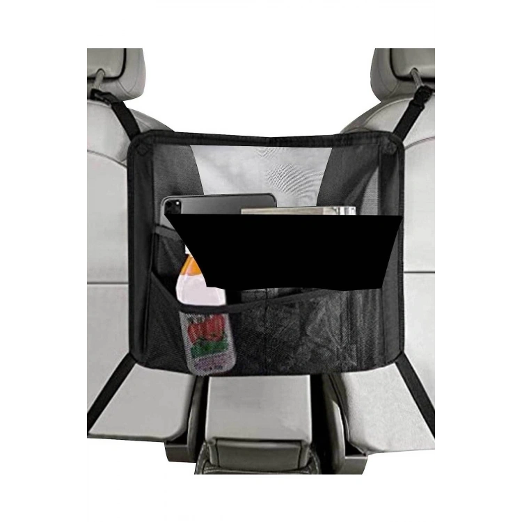Araba Arka Koltuk Arası Koruma Filesi Organizer & Koltuk Arası Çanta