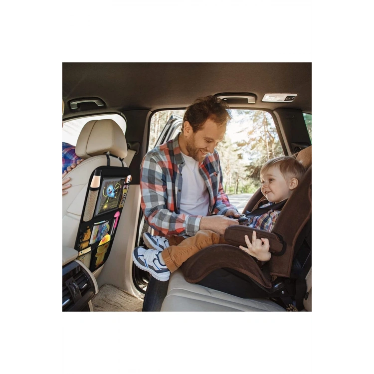 Araba Koltuk Arkası Eşya Düzenleyici Organizer Koltuk Arkası Koruyucu Tablet Cepli 2adet