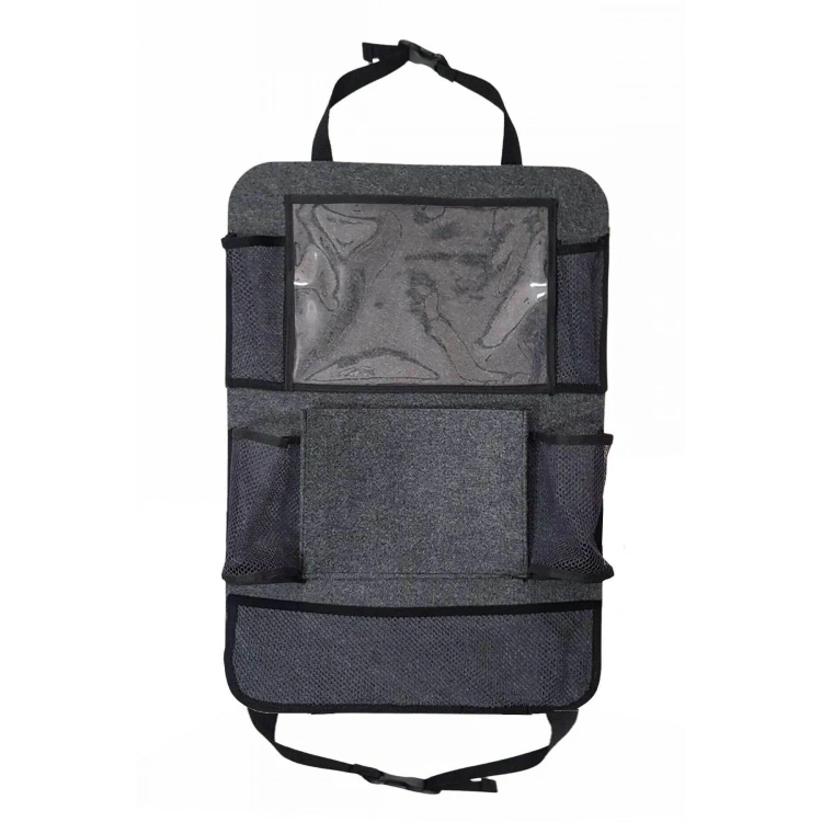 Araba Koltuk Arkası Keçe Organizer Tablet Tutucu Araç Düzenleme Araç Içi Organizer ipad cepli