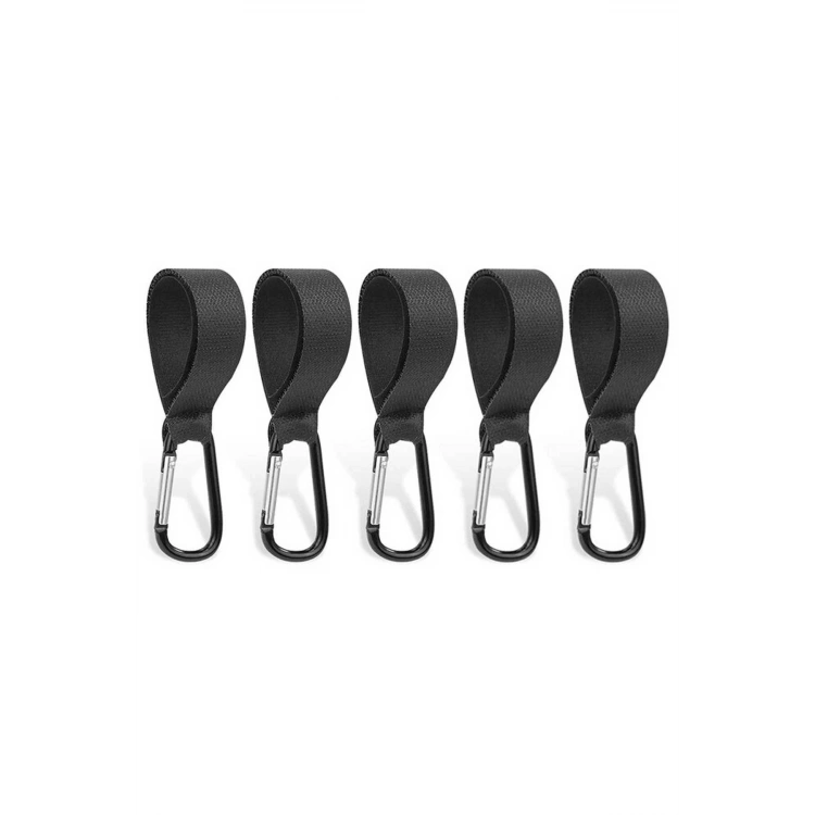 ATOM Bebek Arabası Çanta Asma Aparatı Puset Kancası & Bebek Arabası Askı Aparatı 5 Li Paket