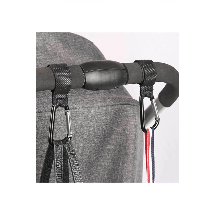 ATOM Bebek Arabası Çanta Asma Aparatı Puset Kancası & Bebek Arabası Askı Aparatı 5 Li Paket