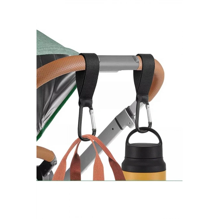 ATOM Puset Kancası Bebek Arabası Askı Aparatı 2 Adet Metal