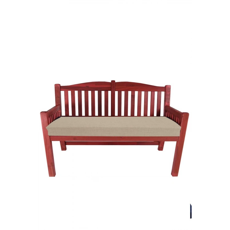 Bağlama Aparatlı Bahçe Balkon Bank Sandalye Minderi Ban Oturma Minderi 100x45x8 CM Haki