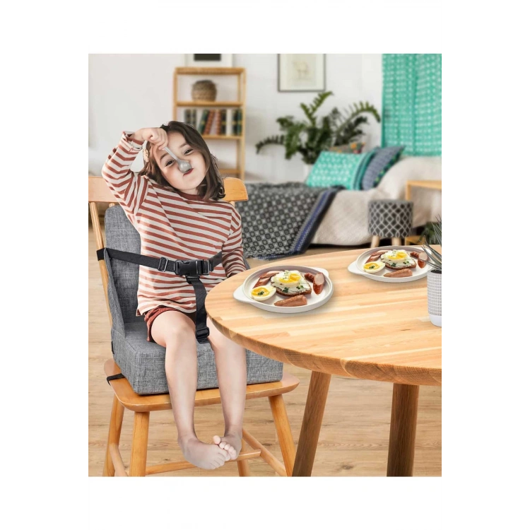 Bağlama Kemerli Mama Sandalyesi Sandalye Yükseltici Minder