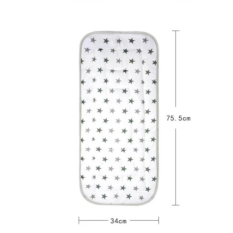 Bebek Arabası Minderi Puset Minderi Çırt Taraflı  Kemer Yerli Konfor Pedi Şiltesi