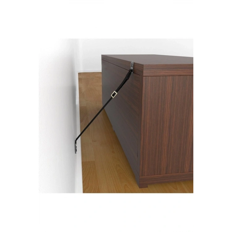 Bebek Çocuk Ve Deprem Koruyucu Mobilya Sabitleme Kemeri Metal Eşya Deprem Güvenliği Kayışı 2 Adet