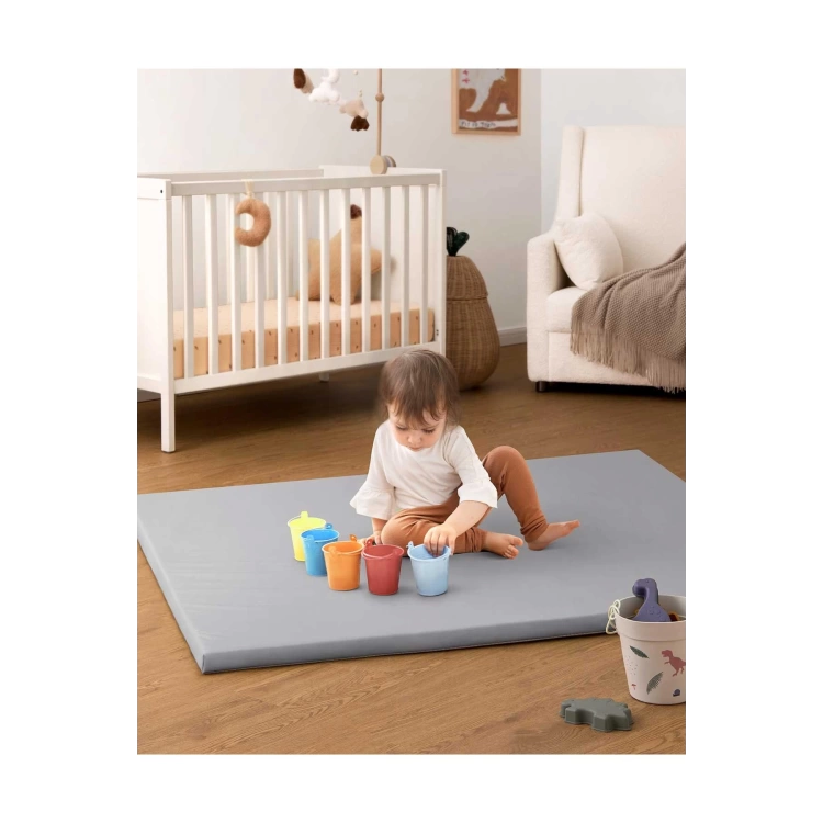 Bebek Ve Çocuk Oyun Alanı Oyun Parkı 125x125 Oyun Matı Oyun Halısı Sıvı Geçirmez 4CM Kalınlık
