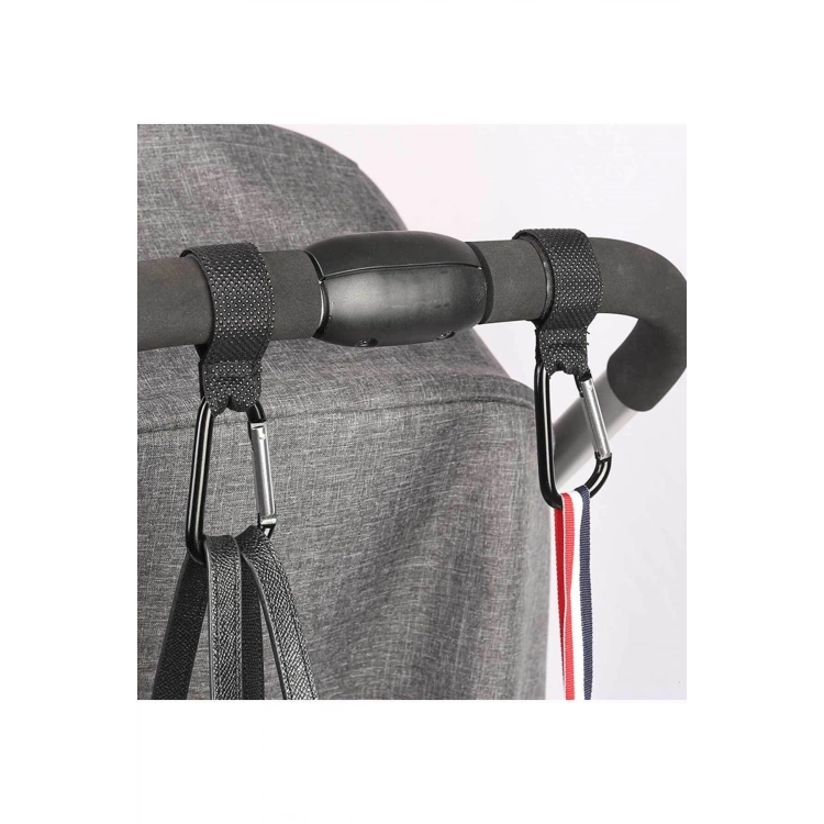 Çanta Asma Aparatı Puset Kancası Bebek Arabası Askı Aparatı 2 Adet