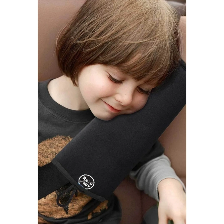 Çocuklar Için Emniyet Kemeri Yastığı, Arabada Baş Boyun Seyahat Yastığı, Emniyet Kemeri Pedi 2 Adet