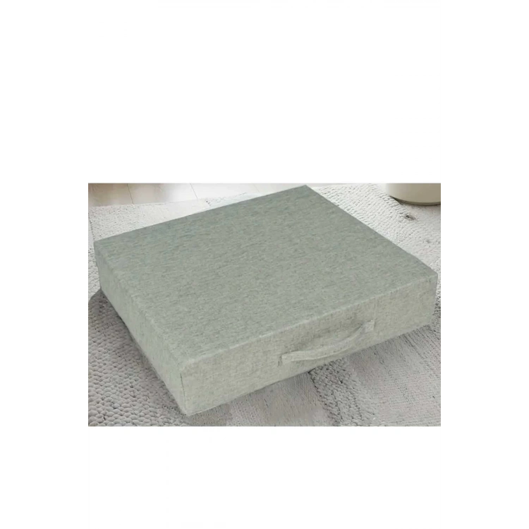 Çoton Kumaş Taşınabilir Meditasyon Minderi  Yoga Minderi 10 CM Kalınlıkta