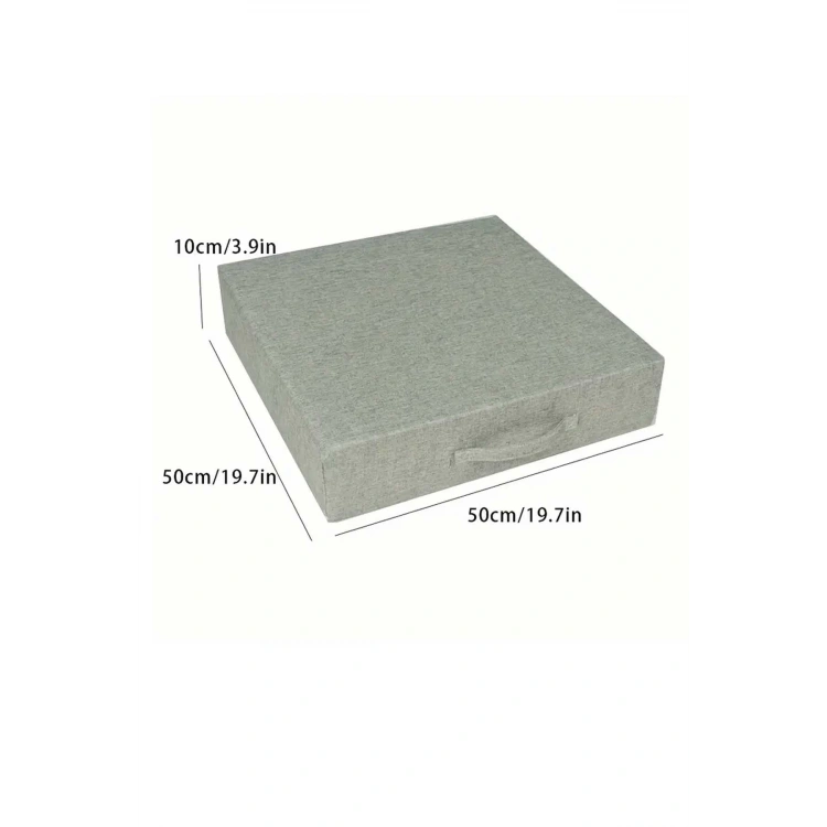 Çoton Kumaş Taşınabilir Meditasyon Minderi  Yoga Minderi 10 CM Kalınlıkta