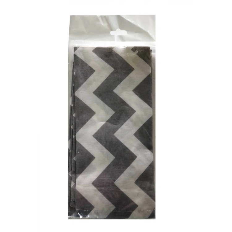 Duffel Emzirme Önlüğü Emzirme Örtüsü Gri-zizag