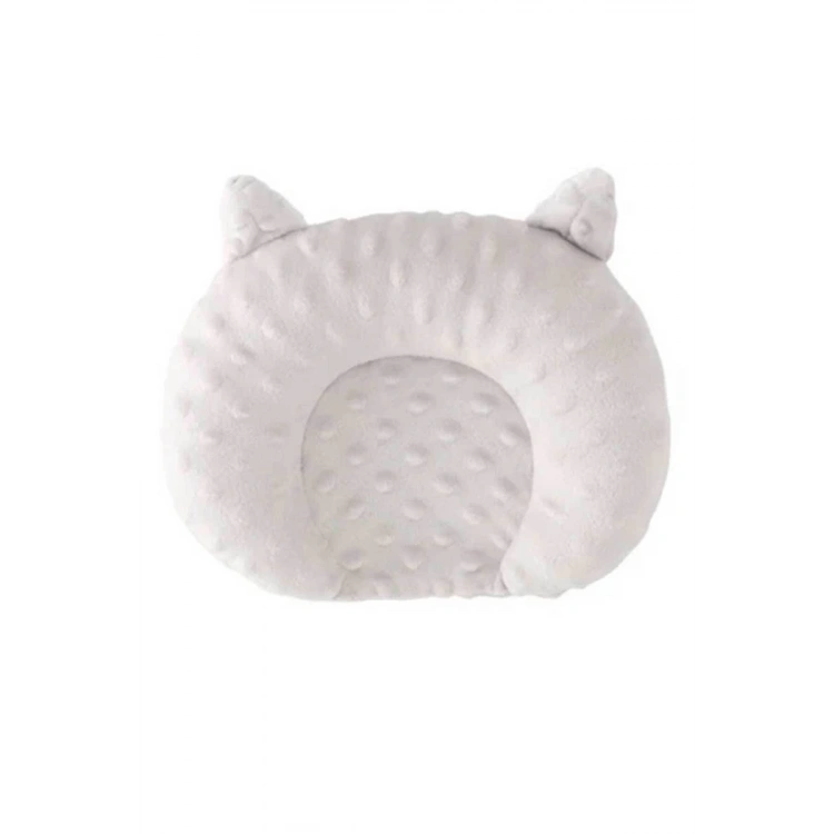 Düz Kafa Yastık Uyku Destek Yastığı Rahat Pamuklu İçbükey Emzirme Yastığı Bebek Yastığı