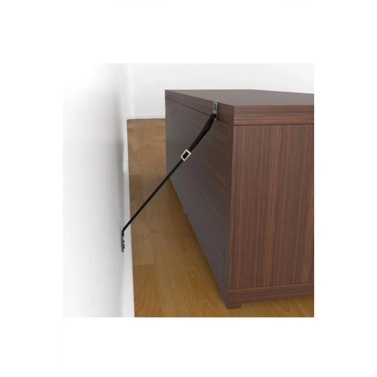 Eşya Sabitleme Deprem Güvenliği Kayışı Metal Başlıklı Bebek Eşya Devrilme Önleyici 1 Adet