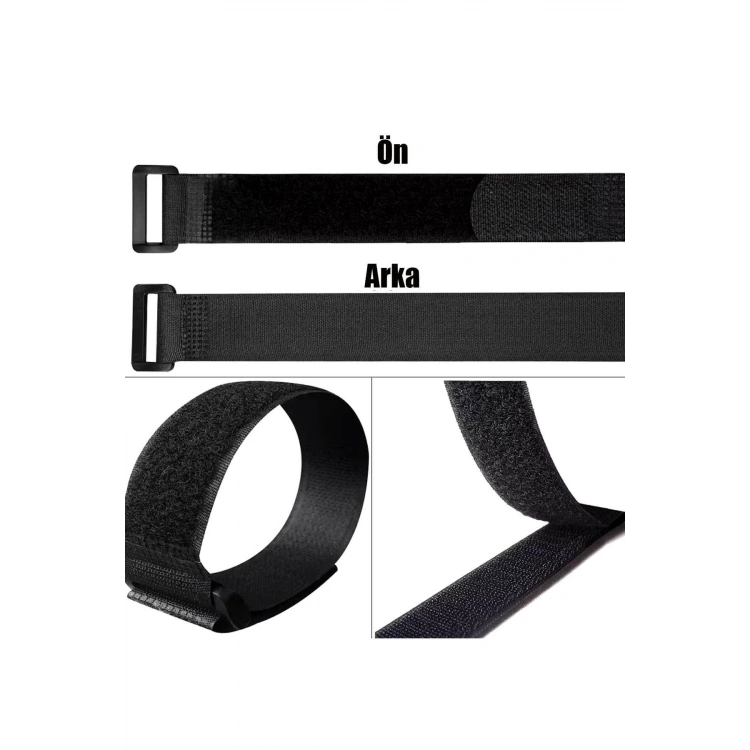 Eşya Toparlayıcı Cırt Kablo Düzenleyici CIRT Eşya Sabitleme cırtı 5 Adet