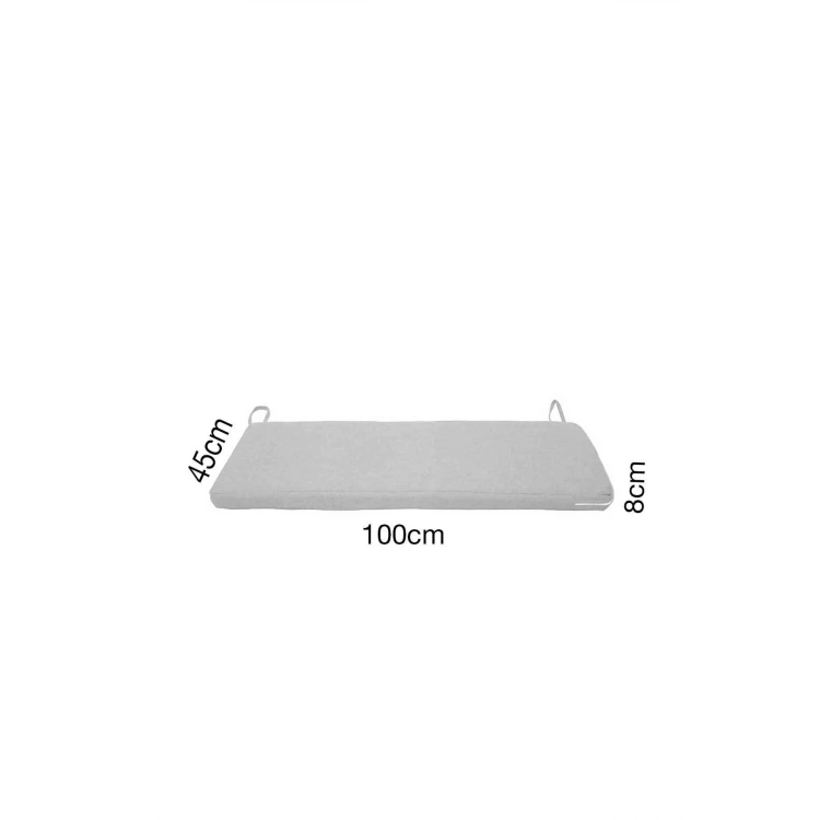 Iç Ve Dış Mekan Güneş Dayanımlı Bank Minderi Uzun Koltuk Minderi 100-45-8 Cm Sandalye Minderi