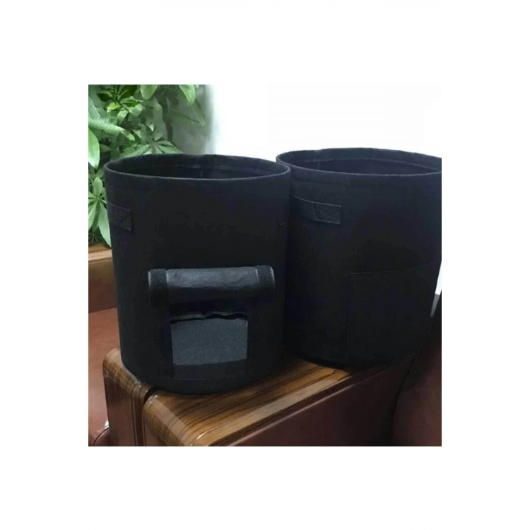 Keçe Bitki Yetiştirme Sepeti Bitki Yetiştirme Saksısı