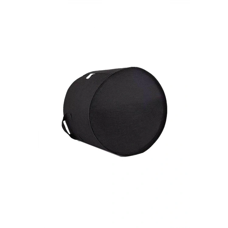 Keçe Sebze Bitki Yetiştime Saksısı Bitki Yetiştirme sepeti Ön Pencereli 40x25cm