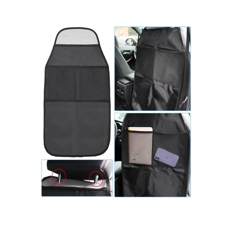 Koltuk Arkası Oganizer File Çepli Koltuk Arkası Kirlenme Önleyici Koltuk Koruyucu Araç 2 Adet