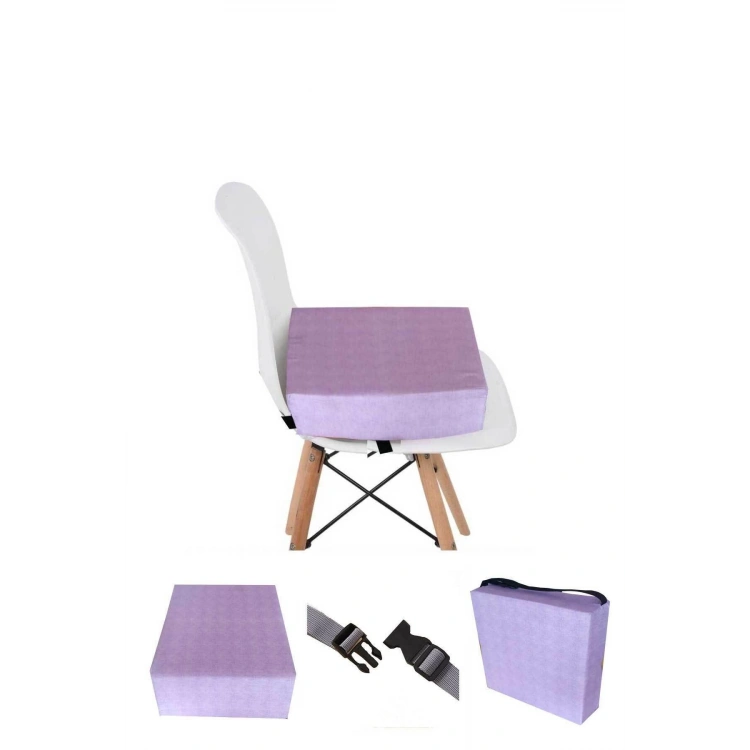 Mama Sandalye Yükseltici Minder Eflatun