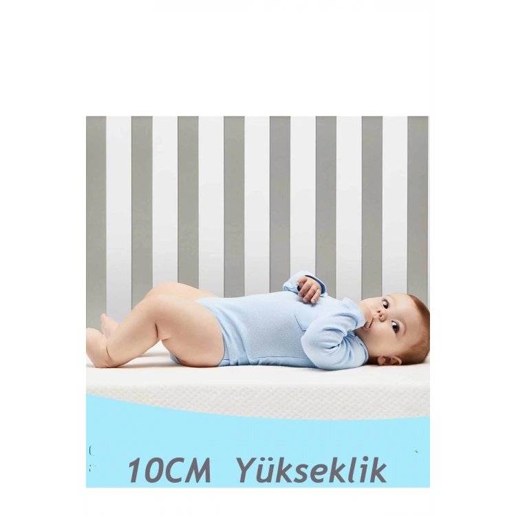 Ortopedik Park Yatağı Oyun Parkı Yatağı 10 CM Yüksekliğinde