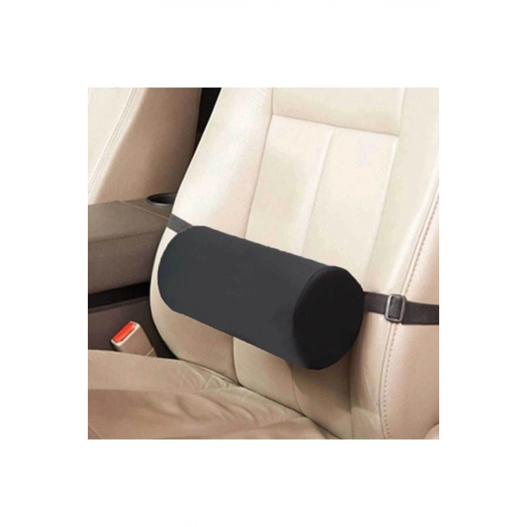 Ortopedik Sandalye Yastığı Rulo Bel Destek Minderi Yastığı Uzunluk 31cm