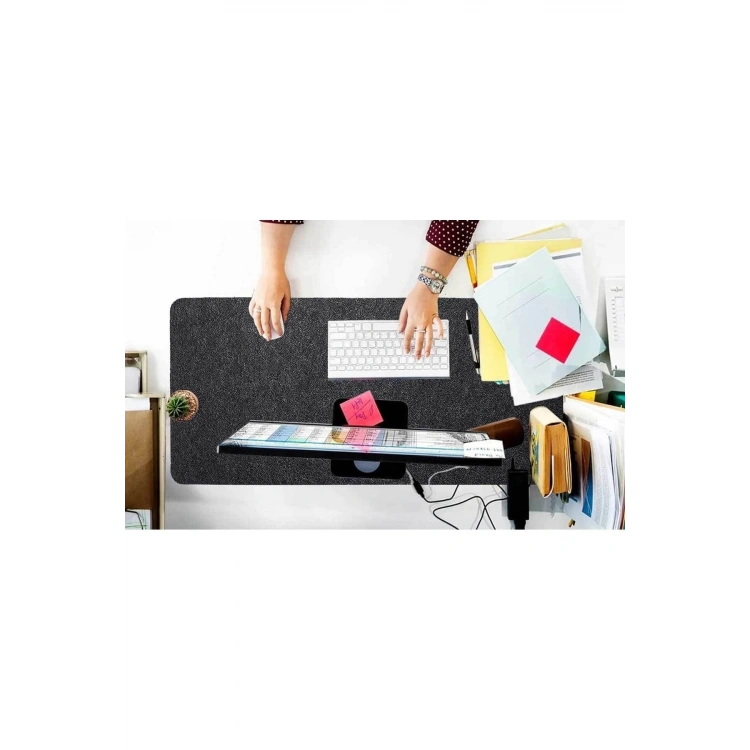 Oyuncu Mouse Pedi Masa Üstü Düzenleyici Mat Keçe Çalışma Masası Düzenleme 40x100 cm