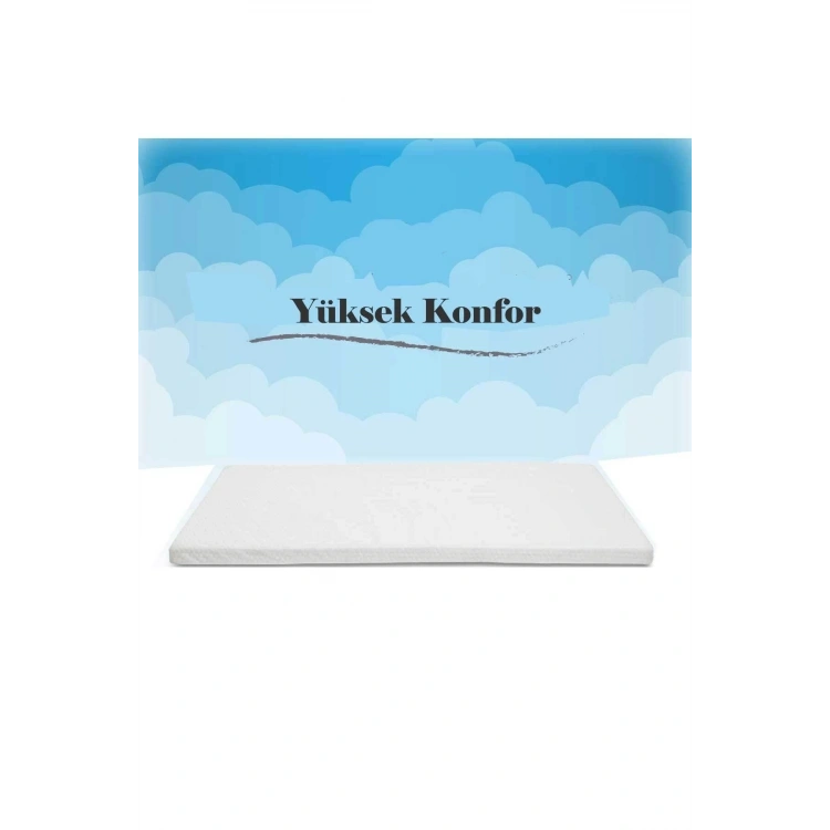 Pamuk Soft Oyun Parkı Yatağı Park Yatak Yatağı Pamuk Yatak Alezli 5 Cm 70x120