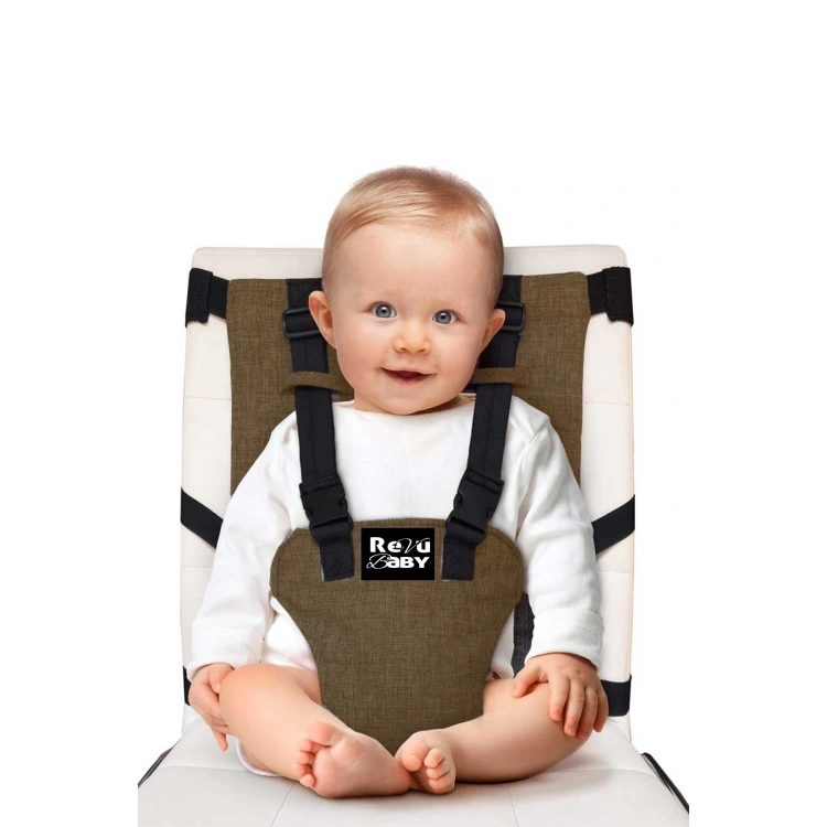 Portatif Kumaş Mama Sandalyesi Taşınabilir Ayarlanabilir Mama Sandalyesi