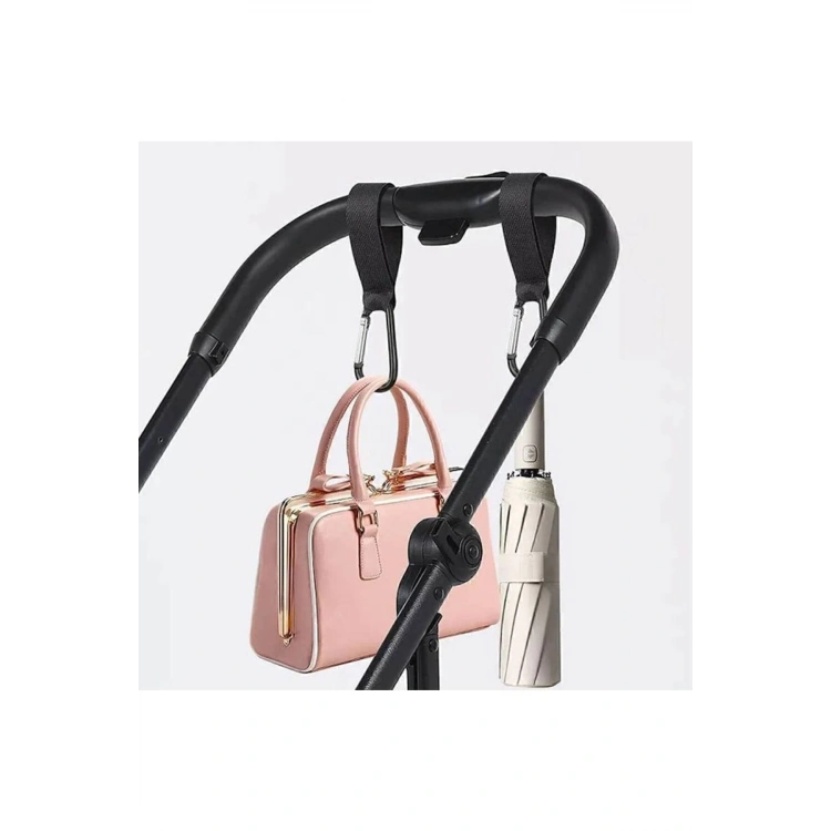 Puset Kancası Bebek Arabası Askı Aparatı 2 Adet Metal