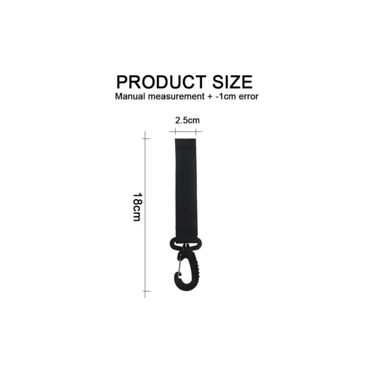 Puset Kancası Bebek Arabası Poşet Çanta Askı Apatı 2 Adet Basic