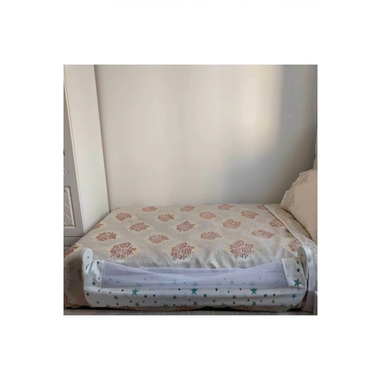 Rock Yatak Bariyeri Yatak Korkuluğu Pratik Katlanır Çocuk Yatak Bariyeri Bebek Düşme Önleyici Yeşil