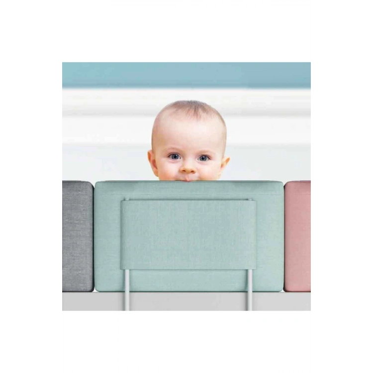 Serenity Xl 150 Cm Lux Yeni Nesil Yatak Bariyeri Korkuluğu Güvenlik Bariyeri Pink