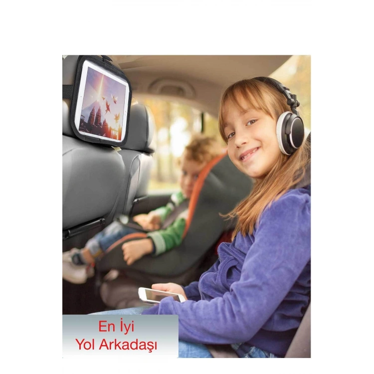 Tablet Tutucu Araç Içi Koltuk Başlığı Güneşlik Için Tablet Organizeri