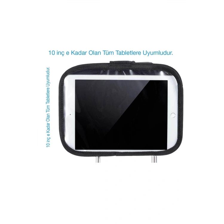 Tablet Tutucu Araç Içi Koltuk Başlığı Güneşlik Için Tablet Organizeri