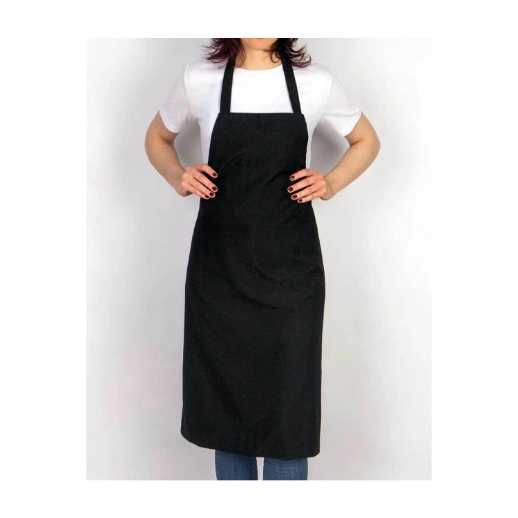 Unisex Mutfak Önlüğü Ekstra Uzun Bağcıklı Mutfak Önlüğü %100 Polyester Şef Önlüğü