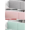 100 Cm Yatak Bariyeri Bebek Ve Çocuk Korkuluğu Güvenlik Bariyeri Koruma Bariyeri Pink-pembe