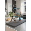 Çocuk Jimnastik Minderi 120x120x5 Cm 600 Denye Sıvı Geçirmez Kumaş Kaydırmmaz Yıkanabilir BÜYÜK BOY Gri