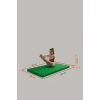 Çocuk Jimnastik Minderi 60x120x5 Cm 600 Denye Sıvı Geçirmez Kumaş Kaydırmmaz Yıkanabilir Yeşil