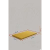 Çocuk Jimnastik Minderi 60x120x5 Cm 600 Denye Sıvı Geçirmez Kumaş Kaydırmmaz Yıkanabilir Sarı