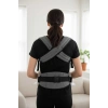 Relax Bel Destekli Bebek Kangurusu Çift Yönlü Kanguru - Ana Kucağı GRİ