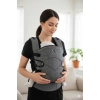 Relax Bel Destekli Bebek Kangurusu Çift Yönlü Kanguru - Ana Kucağı GRİ