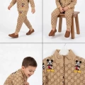 2-5 Yaş Boy Fermuar Detaylı 2 Li Çocuk Takımı
