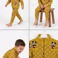 2-5 Yaş Boy Fermuar Detaylı 2 Li Çocuk Takımı