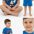 2/5 Yaş Mickey Baskılı Çocuk Takımı