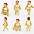 6/24 Ay Ayıcık Nakış Bebek Takımı