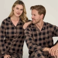 9209 Kly Kadın Düğmeli Pijama Takımı