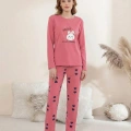 Boyraz 0353 Kadın Penye Uzun Kol Pijama Takımı