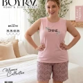 Boyraz Bps-01791 Kadın Battal Şortlu Takım